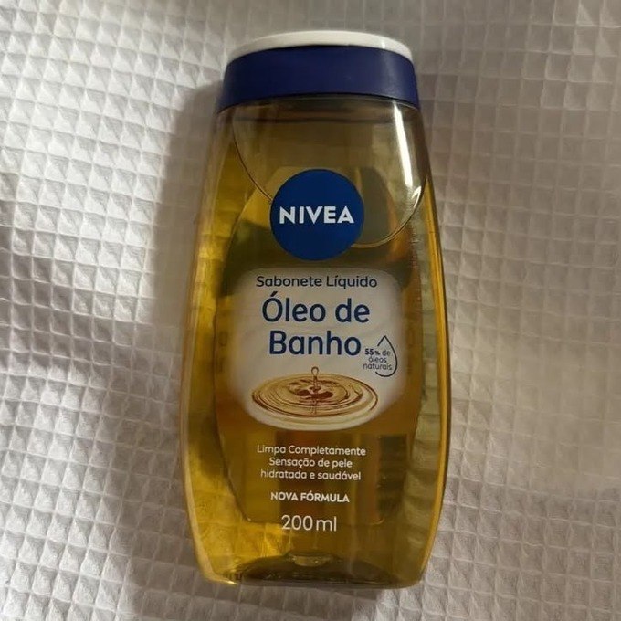 Sabonete Líquido Nivea Óleo de Banho 200ml + Frete Grátis