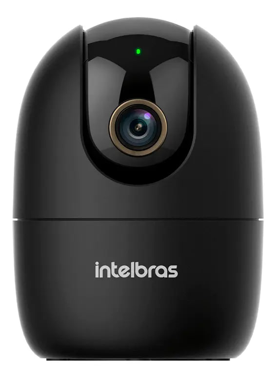 Intelbras IM4 C Black - Câmera Inteligente Full HD - Visão 360° - Preto