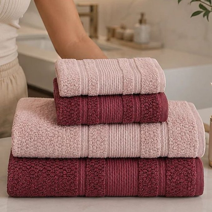 Jogo com 4 Toalhas Buddemeyer Bella Extra Soft + Frete Grátis