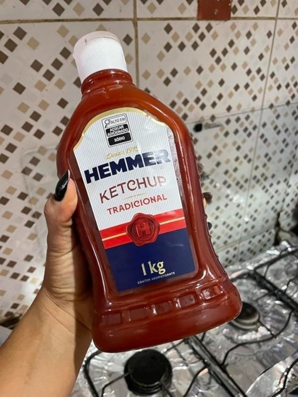 Hemmer Ketchup Tradicional Bisnaga 1kg (min 2 un)