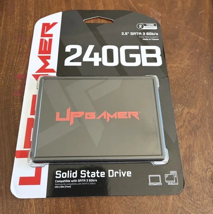 SSD UP Gamer 240GB Sata 3 2.5" Preto Resistente A Impactos