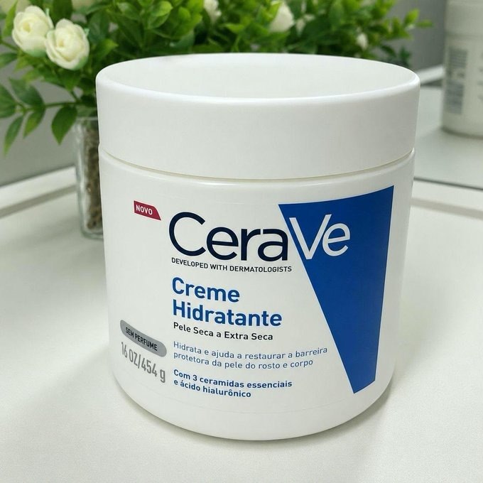 Creme Hidratante Corporal e Facial CeraVe 454g + Frete Grátis