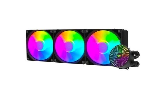 Water Cooler Aigo Darkflash DC360 Radiant, ARGB, 360mm, Preto, DC360BK