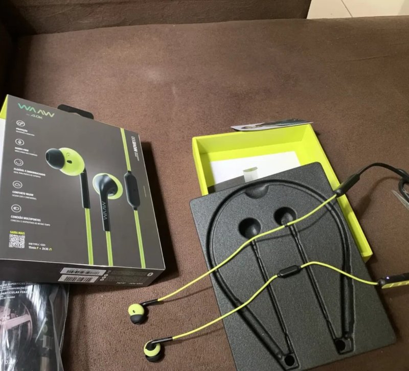 Fone De Ouvido Esportivo Bluetooth Waaw By Alok Move 100ebs