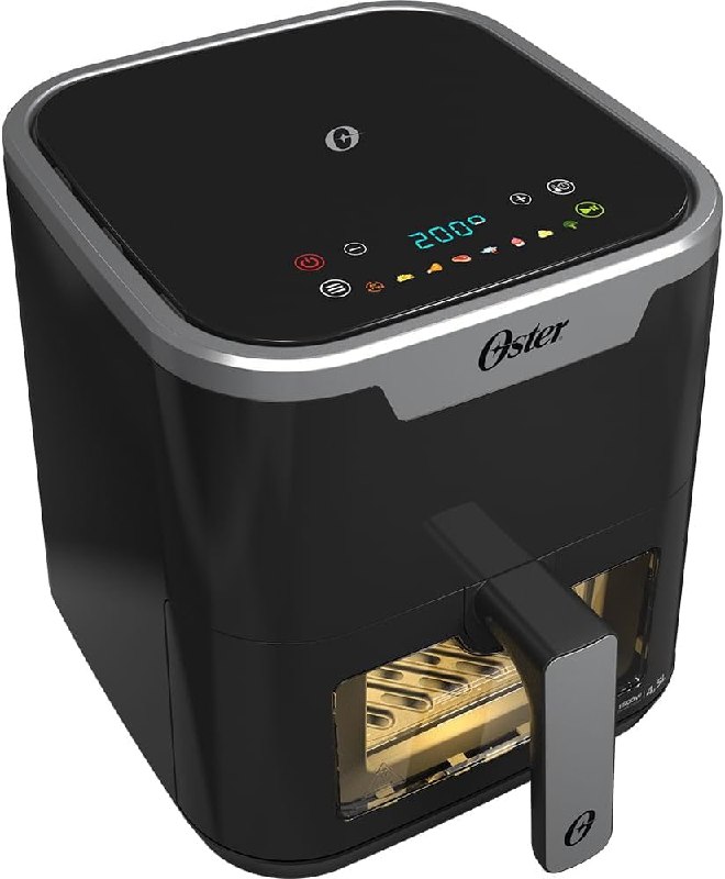 Oster Fritadeira Digital Touch 4,5L - Visor Transparente