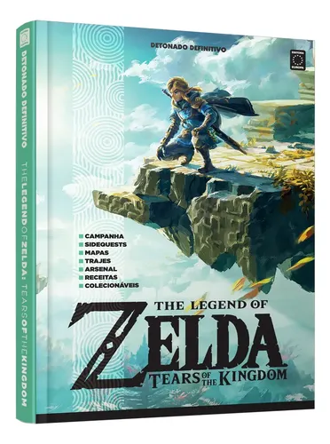 Livro Zelda Tears of the Kingdom - Detonado Definitivo