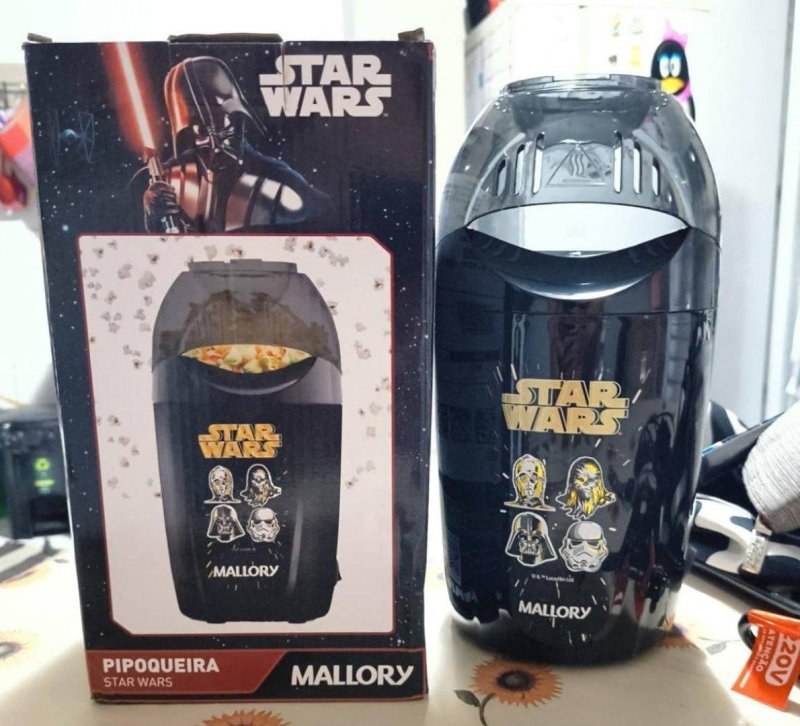 Pipoqueira Elétrica Mallory Star Wars