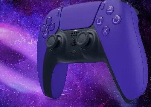 Controle Sem Fio Dualsense Para Playstation 5 Sony Galactic Purple
