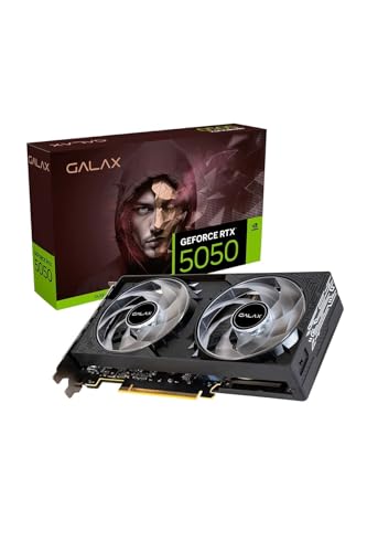GPU NV RTX5050 8GB BLACK GF 1-CLICK OC TECLAB LITE 128BITS GDDR6 GALAX