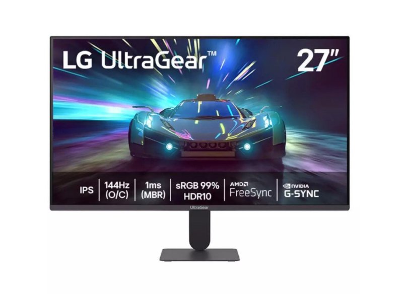 Monitor Gamer LG UltraGear 27" IPS, Full HD, 144Hz, 1ms