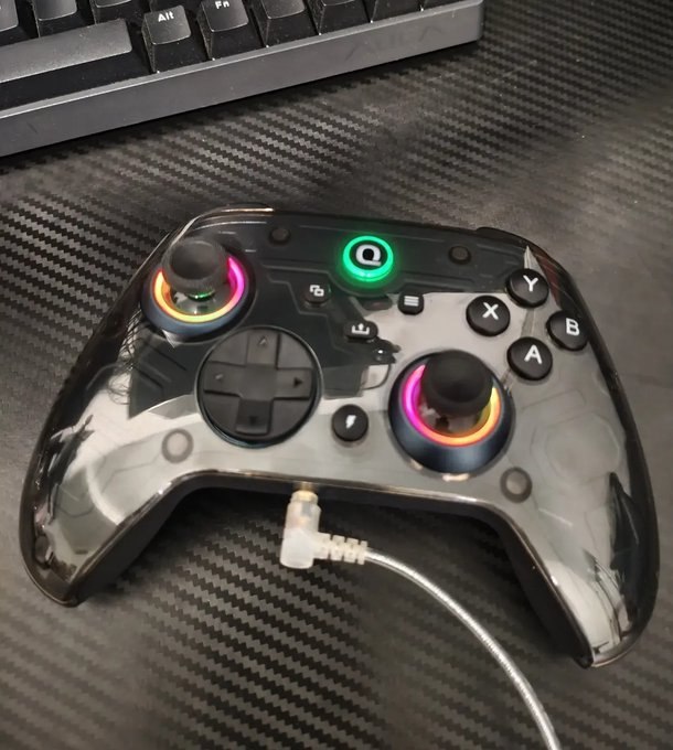 Controle Sem Fio QRD Ferrox M5 Para Xbox Series X/S, Xbox One e PC/iOS/Android Preto + Frete Grátis