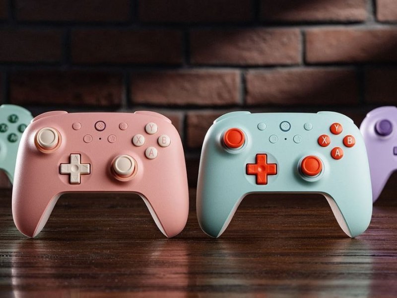 Controle Sem Fio 8BitDo Ultimate 2C, Analógicos Hall Effect, Wireless