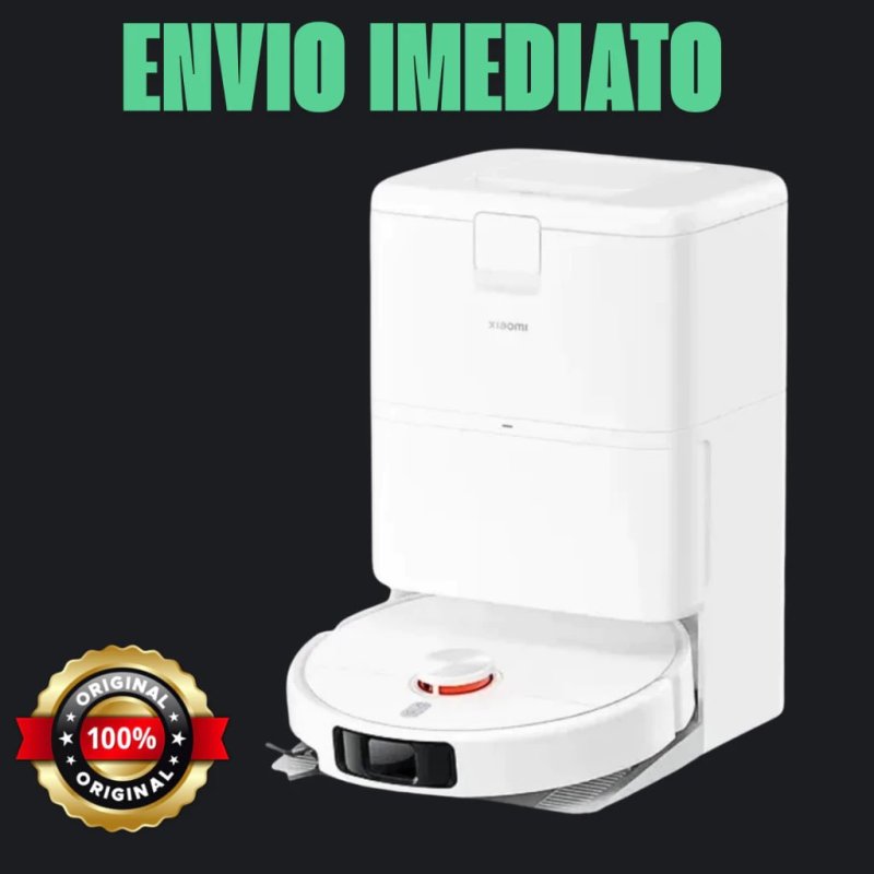 Robô de Limpeza Xiaomi Robot Vacuum H50 Base de autoLimpeza versão global original lacrado