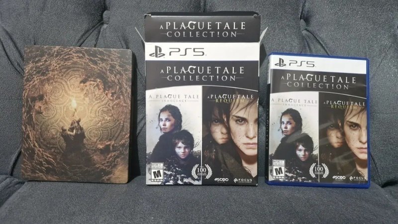 Jogo A Plague Tale Collection Ps5 Midia Fisica + Frete Grátis