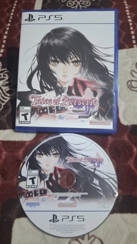 Tales Of Berseria Remastered Ps5 Midia Fisica + Frete Grátis