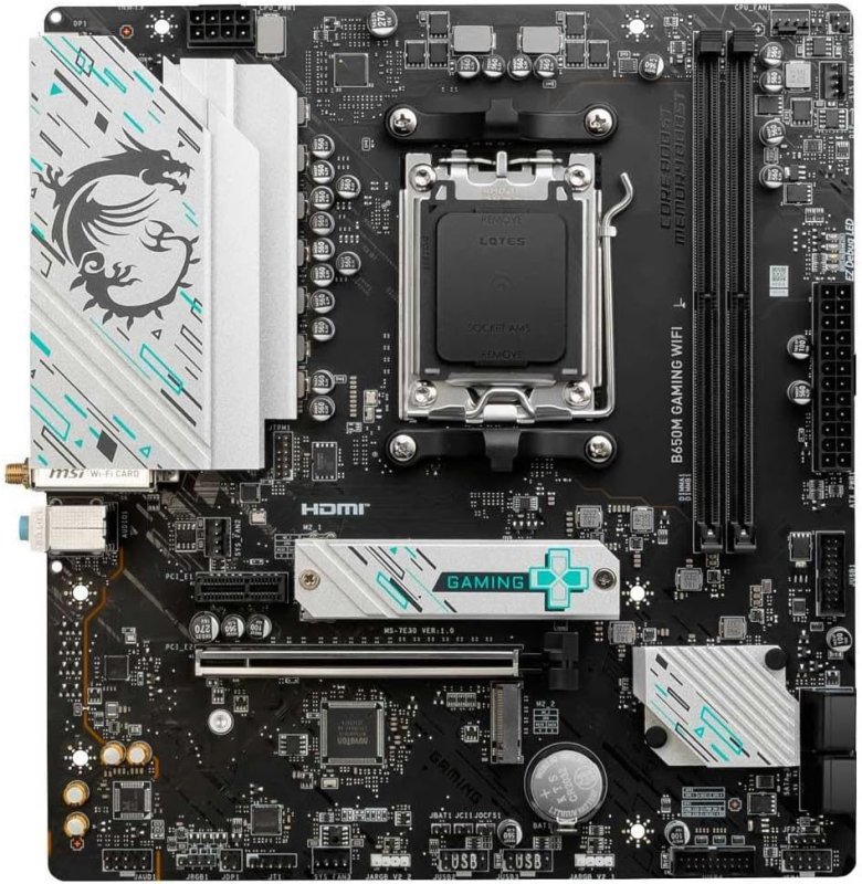 MSI Placa-mãe B650M GAMING WIFI, mATX