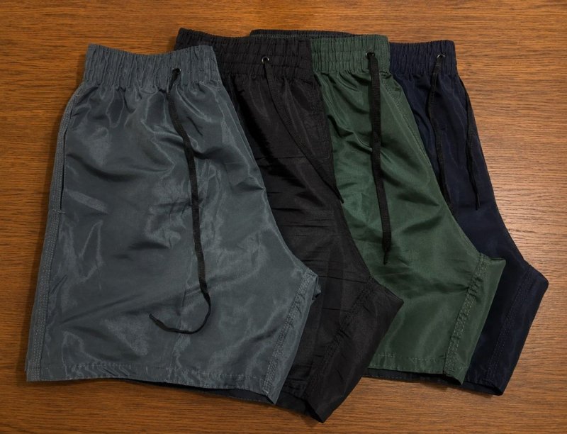 Kit 4 Shorts Bermuda Masculino Praia Tactel Academia Treino