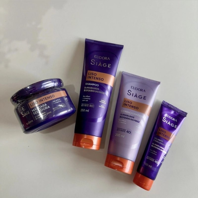 Eudora Kit Siàge Liso Intenso (4 Itens)