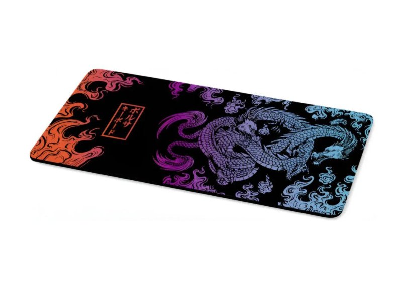 Mousepad Gamer Dragao Chinês Antiderrapante 80x30cm