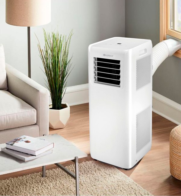 Ar Condicionado Portátil Aovia Gree 10000 BTUs R32 Frio 127V GPC10AP-A6NNA1A