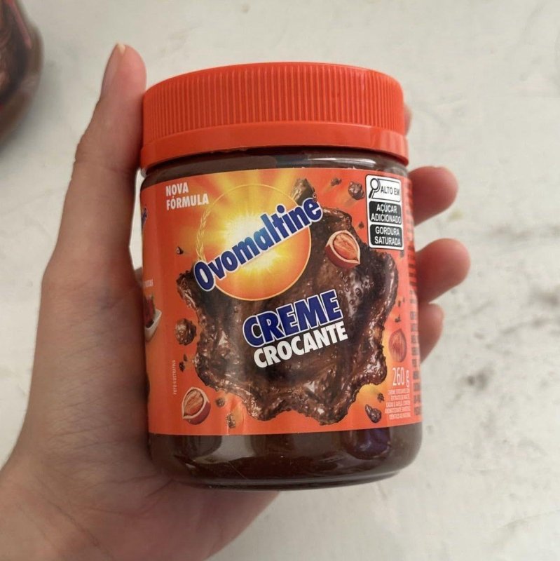 Creme Crocante Ovomaltine Pote 260g