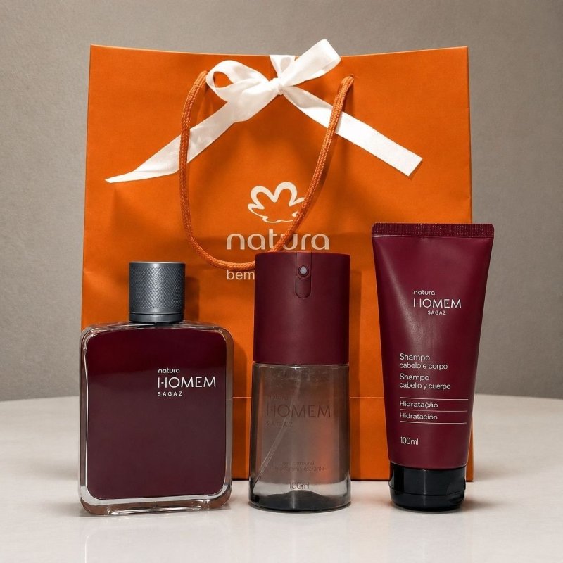 Kit Natura Homem Sagaz Masculino Original