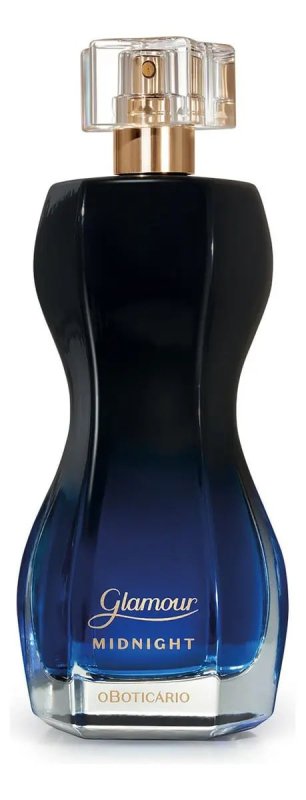 Perfume Glamour Midnight Boticário 75ML - Fragrância Sofisticada