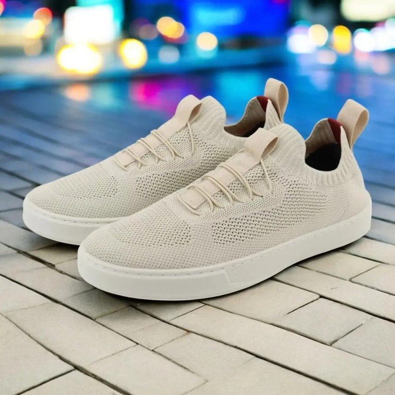 Tênis Knit Casual Moderno Estiloso Respirável Confortável (37 a 44)