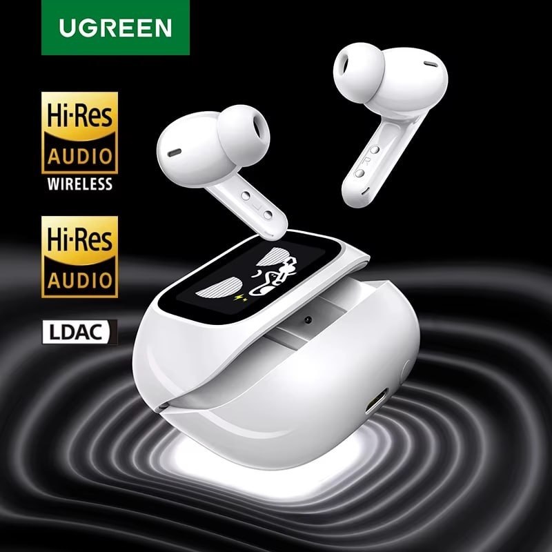 Fone Bluetooth LCD Ugreen ClipBuds Magic ANC