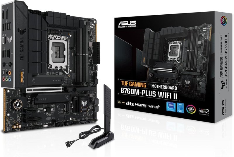 Placa-Mãe Asus TUF Gaming B760M-PLUS Wi-Fi II DDR5