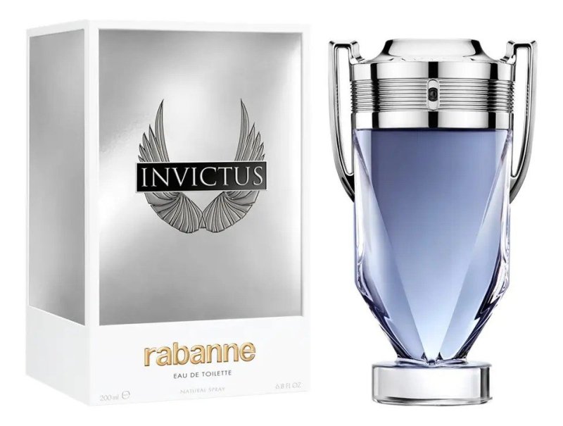 Perfume Rabanne Invictus Eau De Toilette 200 Ml Masculino