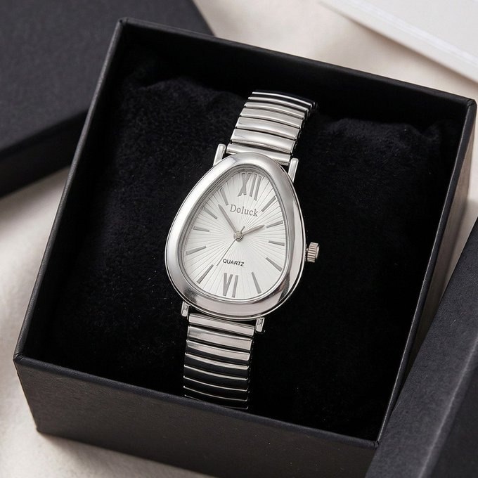 Relógio de Pulso Bracelete Tulipa Feminino + Frete Grátis