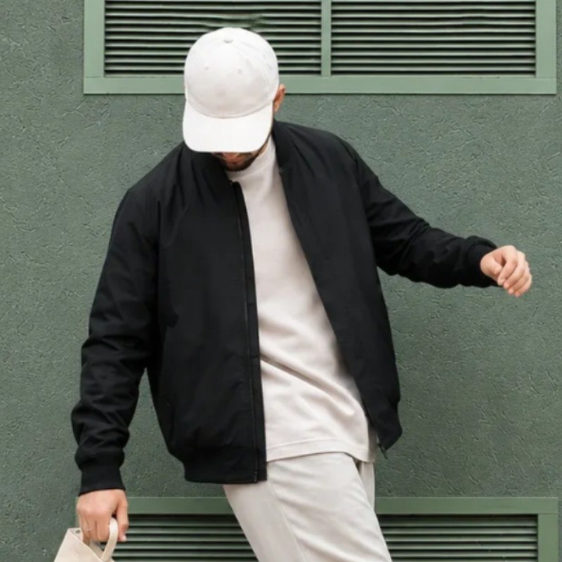 Jaqueta Masculina Inverno Forrada Sarja Estilosa Premium