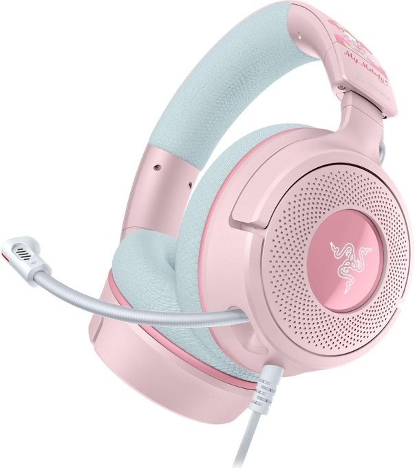 Headset Razer Kraken V4 X Edição My Melody + Frete Grátis