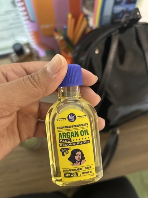 Argan Óleo Reparador 50ml, Lola Cosmetics + Frete Grátis