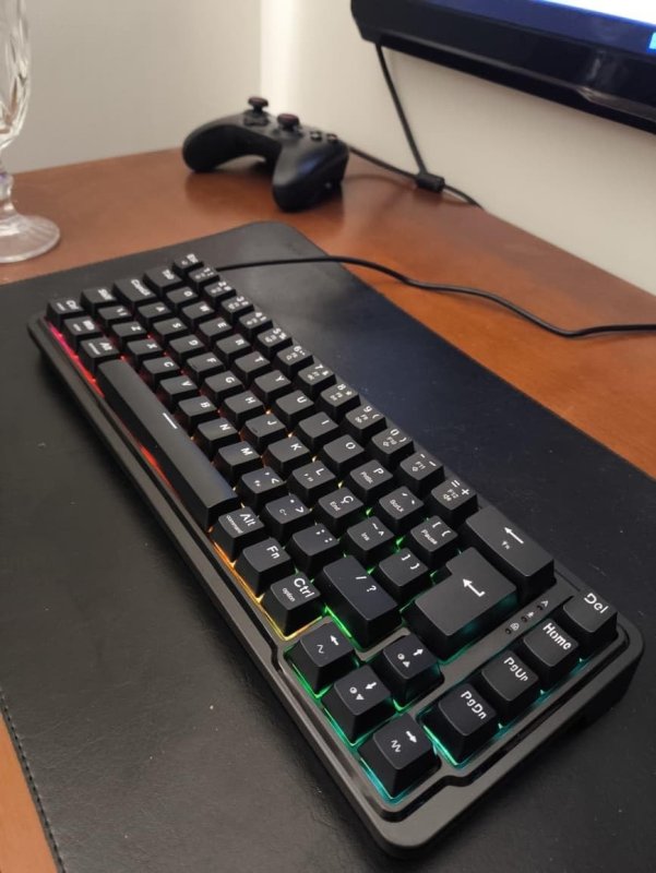 Teclado Magnético Gamer Redragon Nova RGB Preto 65% ABNT2 Switch Redragon UltraMag Linear K709RGB-M