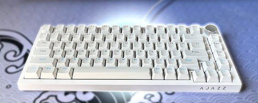 Teclado Mecânico Ajazz AK820, Switch Red, Hot Swappable