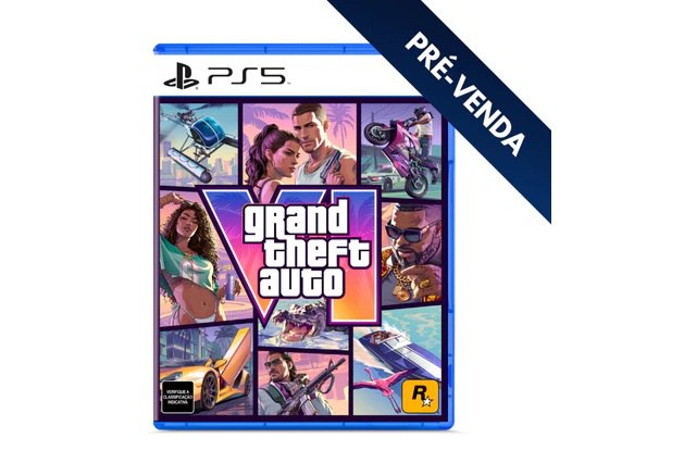 Jogo Grand Theft Auto VI, Mídia Física, PS5