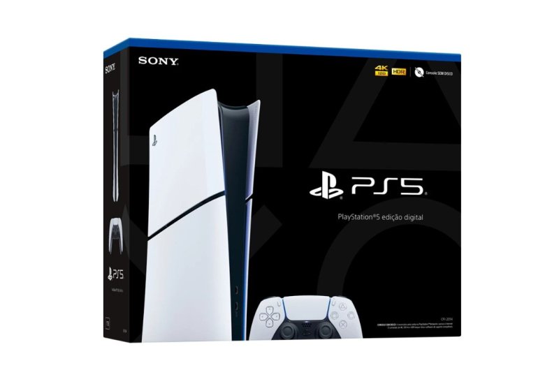 Console PlayStation 5 Edição Slim Digital 825GB Novo Lacrado