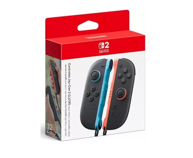 Joy-Con 2 Azul Claro e Vermelho Claro para Nintendo Switch 2