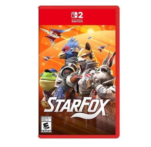 Jogo Star Fox, Mídia Física, Switch 2