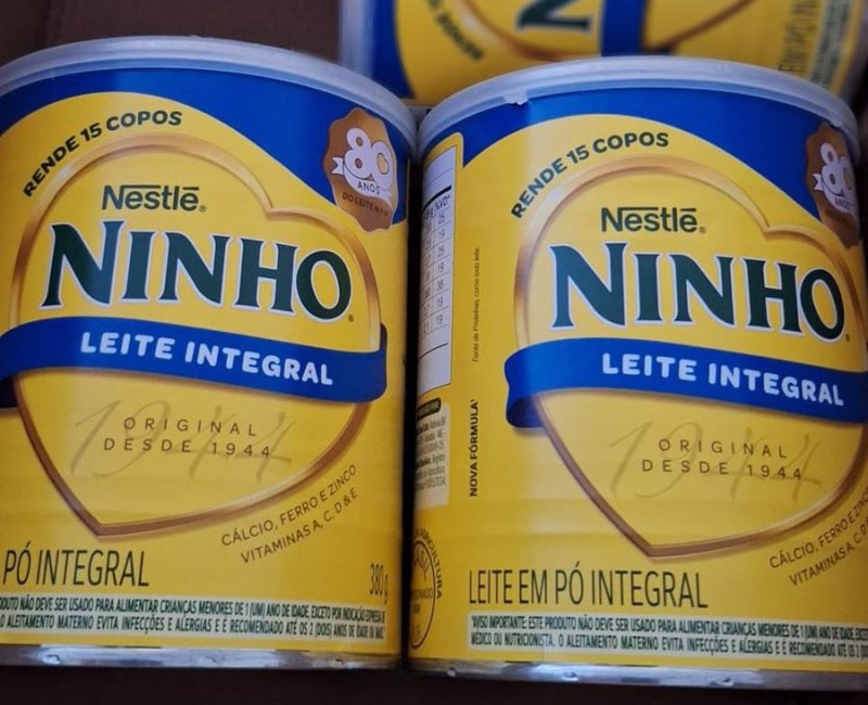 Leite Pó Integral Ninho Lata 380g