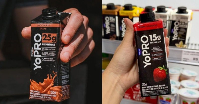 2x YoPRO 15g Proteína 250ml - 12 un. com Frete Grátis
