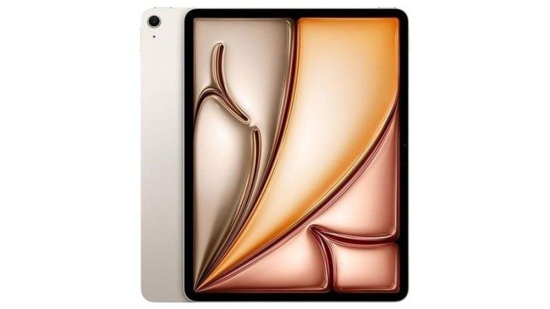 Apple 2025 iPad Air de 13 polegadas (Wi-Fi, 512 GB) Luz das estrelas (M3)