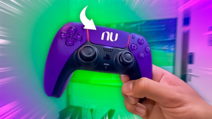 Controle Sem Fio Dualsense Para Playstation 5 Sony Galactic Purple + Frete Grátis