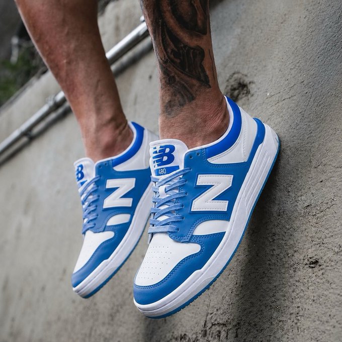 Tênis New Balance 480 Low 5 Cores + Frete Grátis