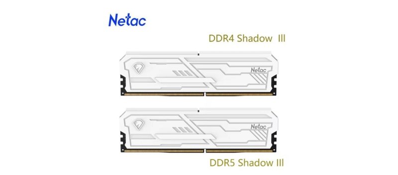Memória Netac DDR4 16GB (2x8GB) 3600MHz, Branca