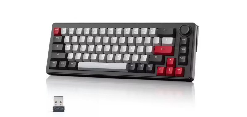 Teclado Mecanico Sem Fio DAREU Red Switch 4000Mah