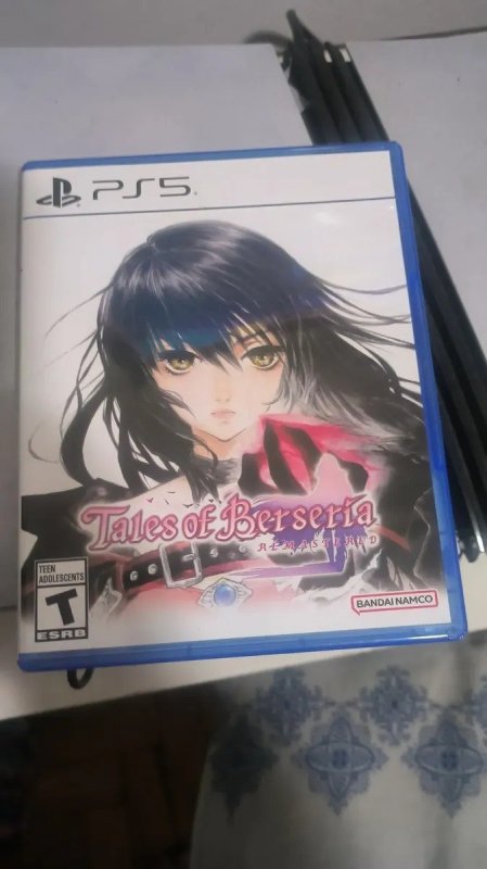 Tales Of Berseria Remastered Ps5 Mídia Física + Frete Grátis
