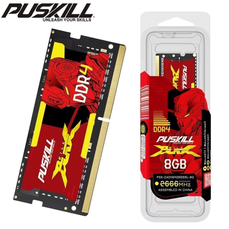 Memória RAM para notebook Puskill DDR4 8GB DDR4 3200MHZ